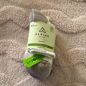 Alpine Design Lavender Crew Hiking Socks - Women's Pack